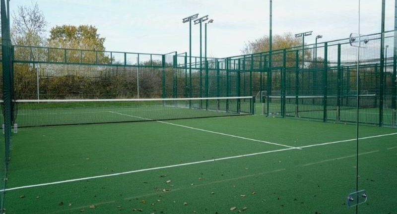 The Hive London padel courts