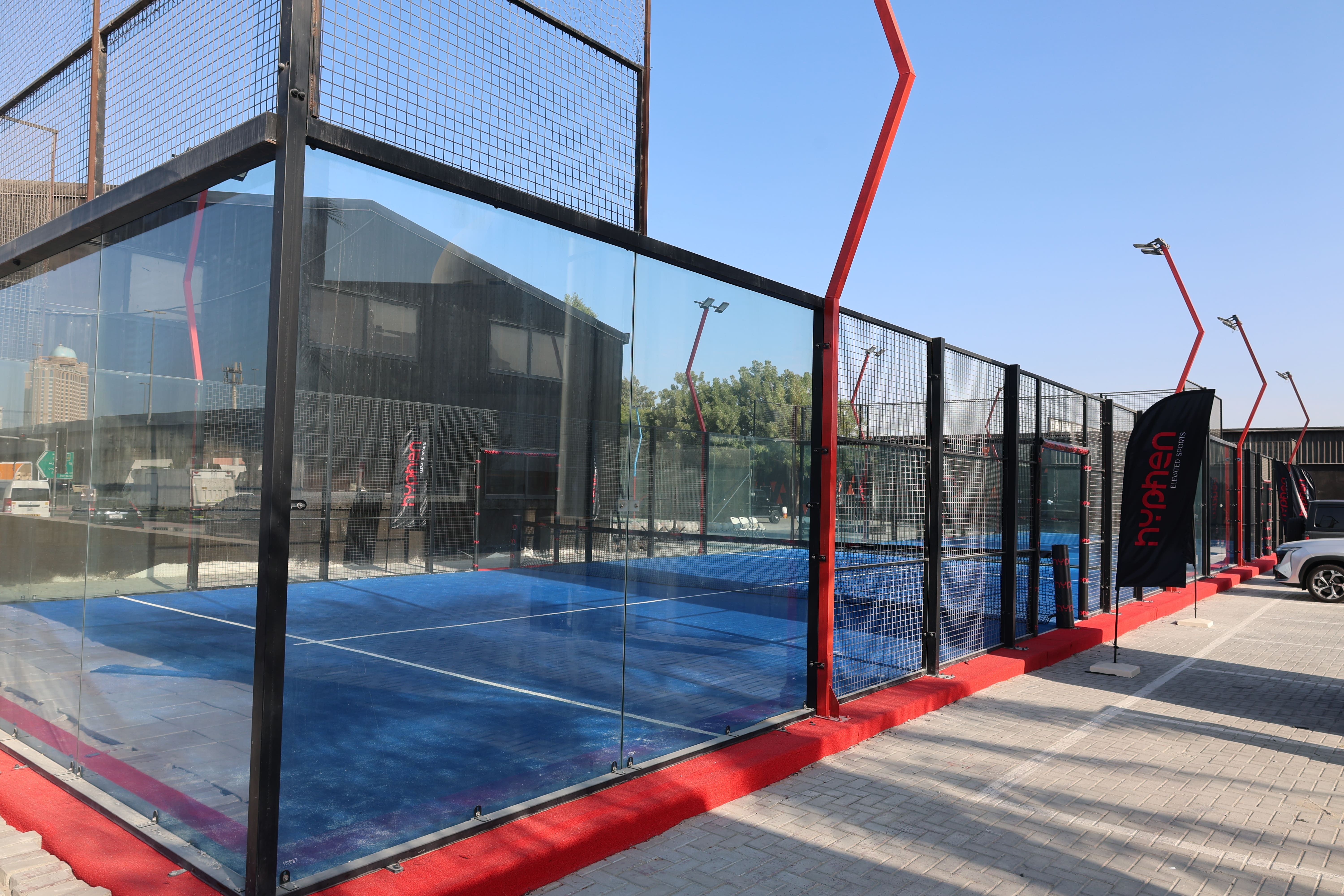 Hyphen Elevated Sports padel courts
