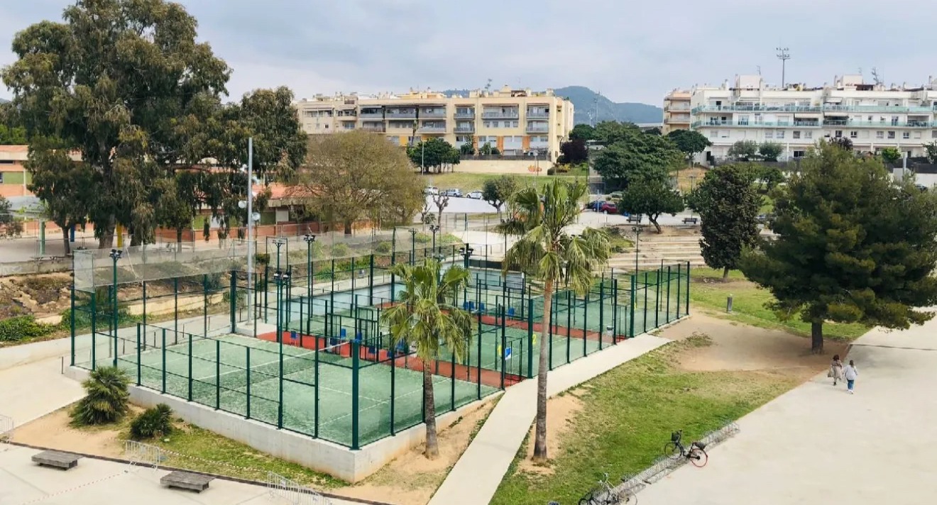 Forus Sitges padel courts