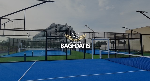 Marcos Baghdatis Tennis Academy padel courts