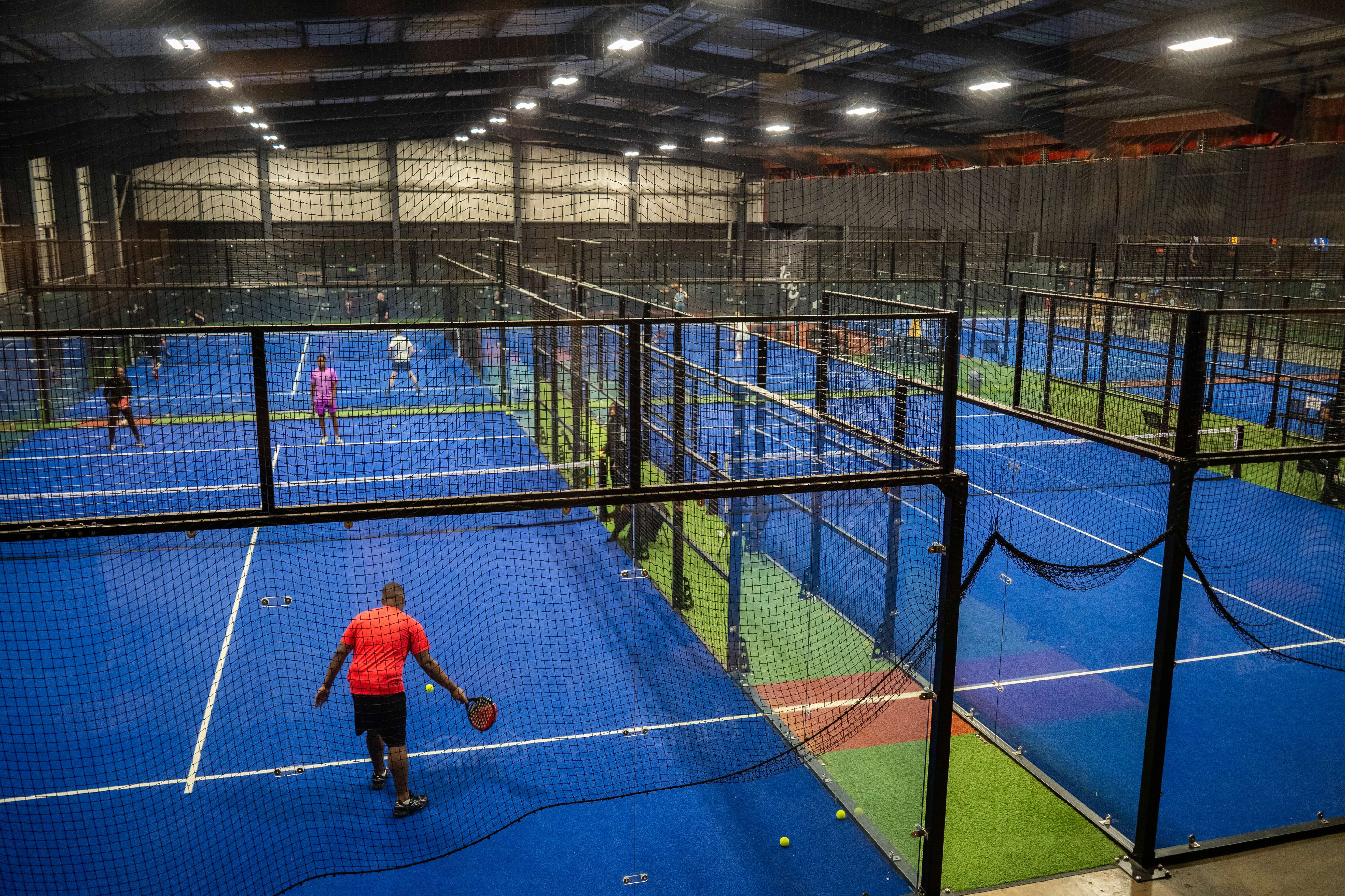 The 108 Indoor Padel & Batting Cages padel courts
