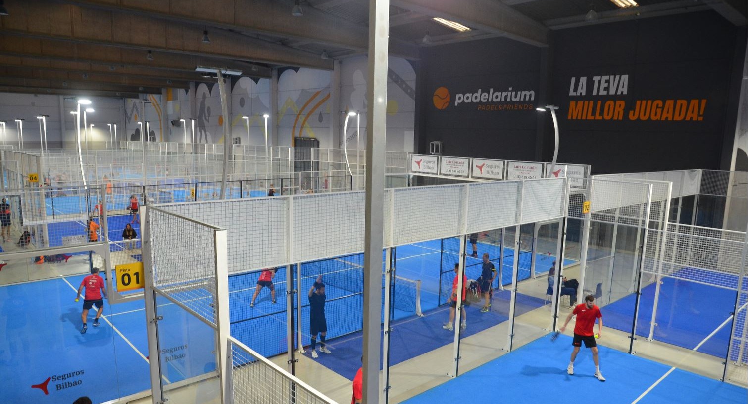 Padelarium Gavá padel courts