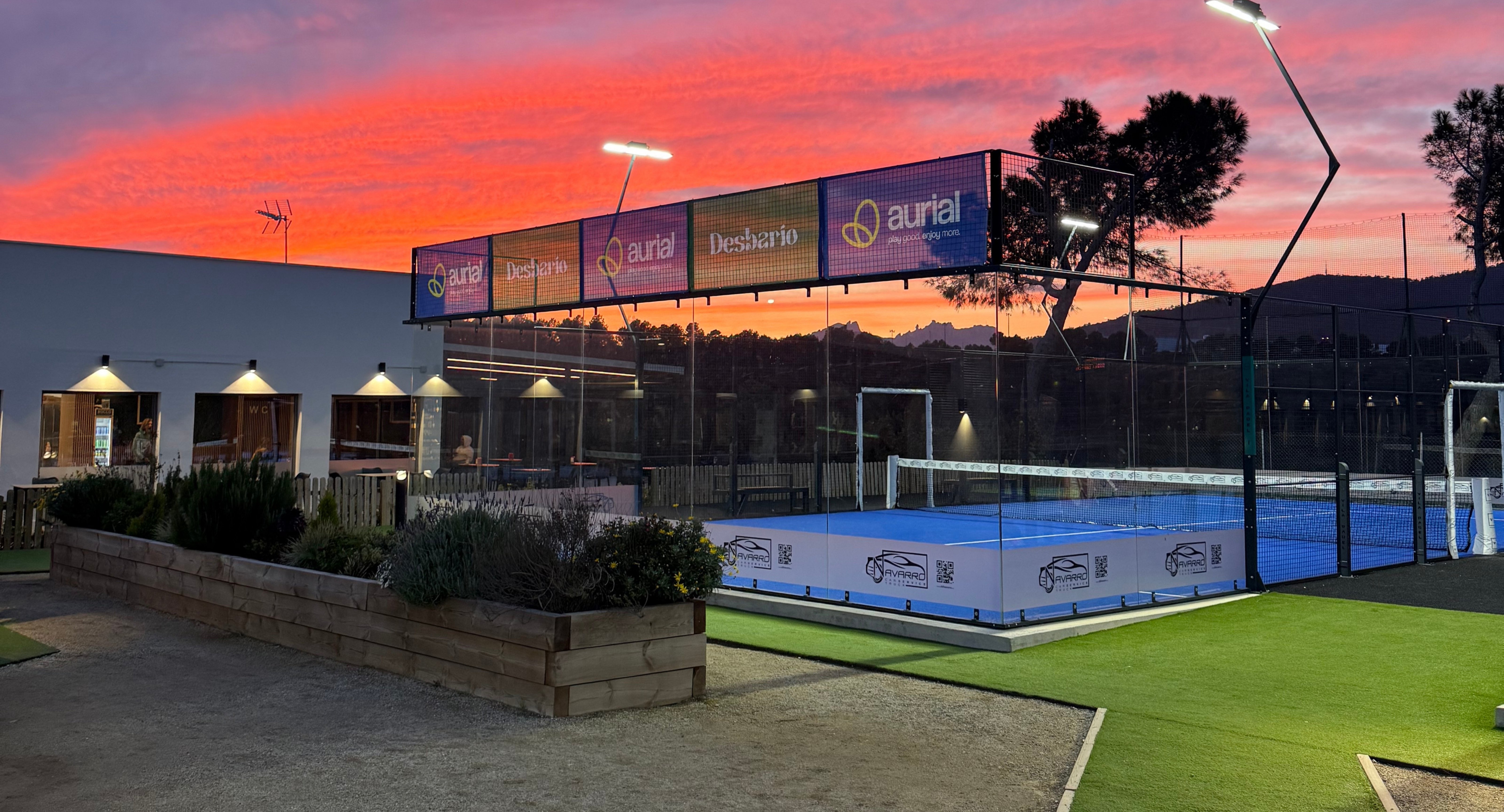 Aurial Vila padel courts