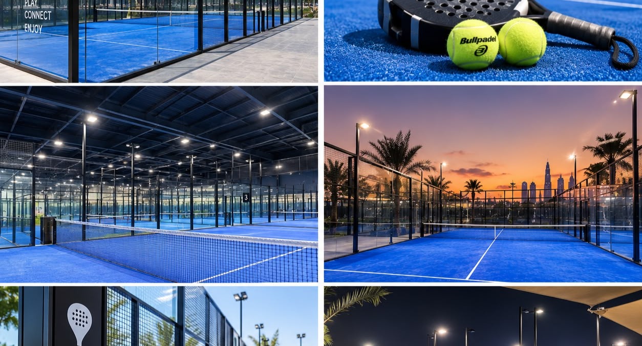 Pro Padel Nad Al Sheba padel courts