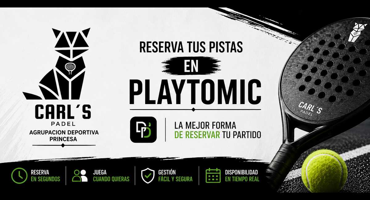 CARL ́S PADEL AGRUPACION DEPORTIVO PRINCESA — photo 1 of 3