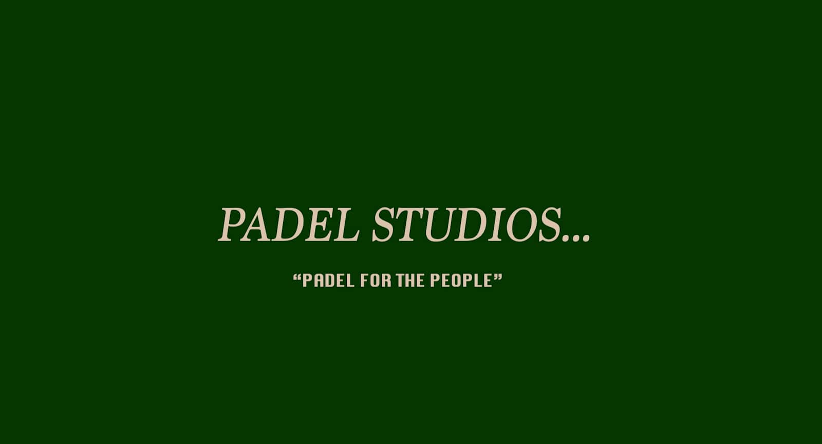 Padel Studios Stadtlohn