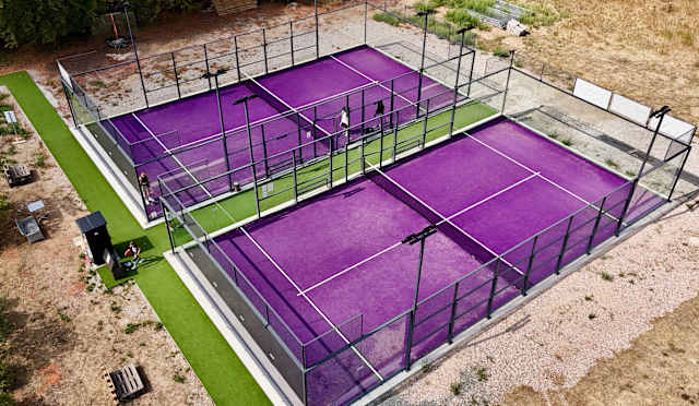 Padel mit Freunden