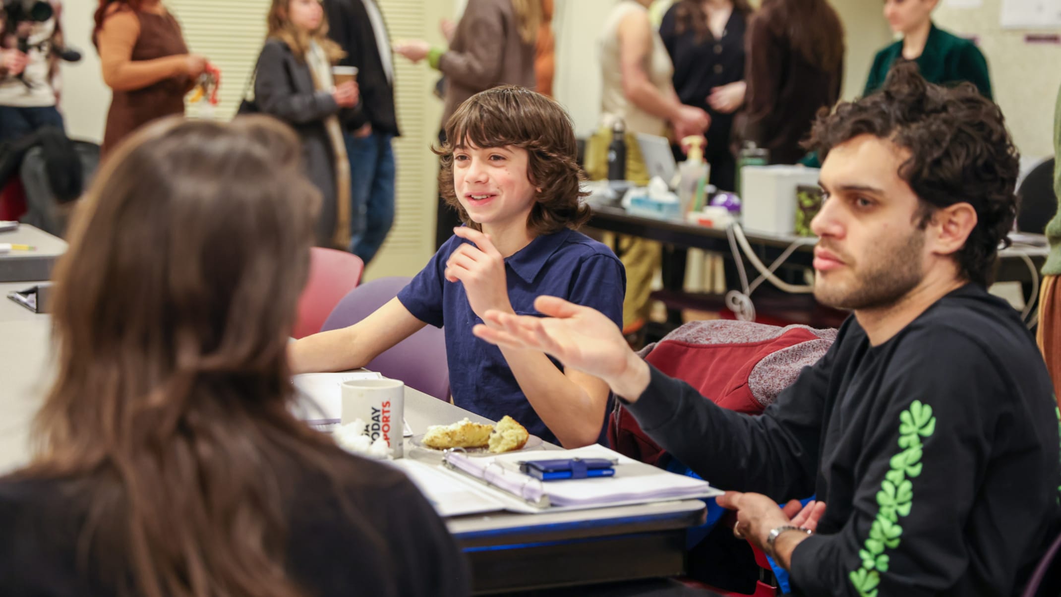 Peek inside our first rehearsal for THE ANTIQUITIES!