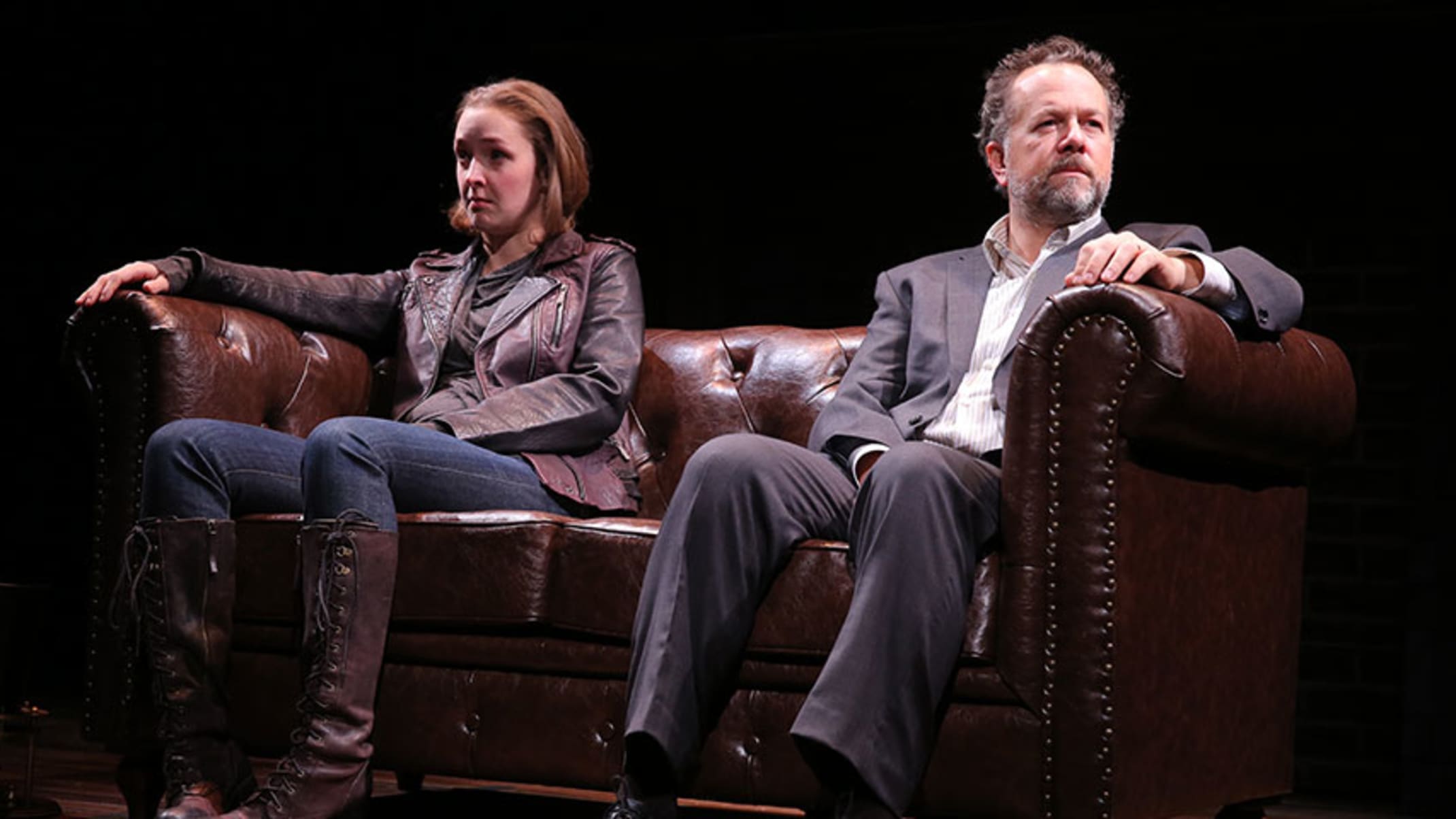 Amanda Quaid and David Costabile