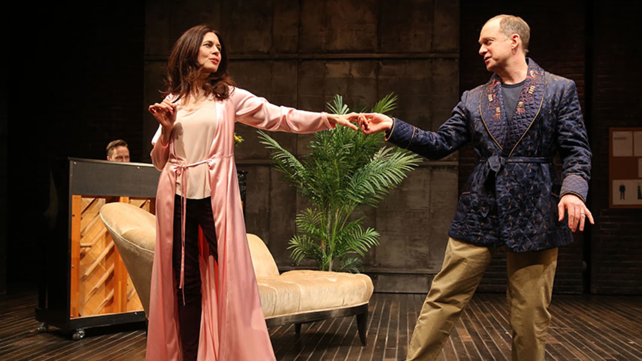 Jessica Hecht and Daniel Jenkins