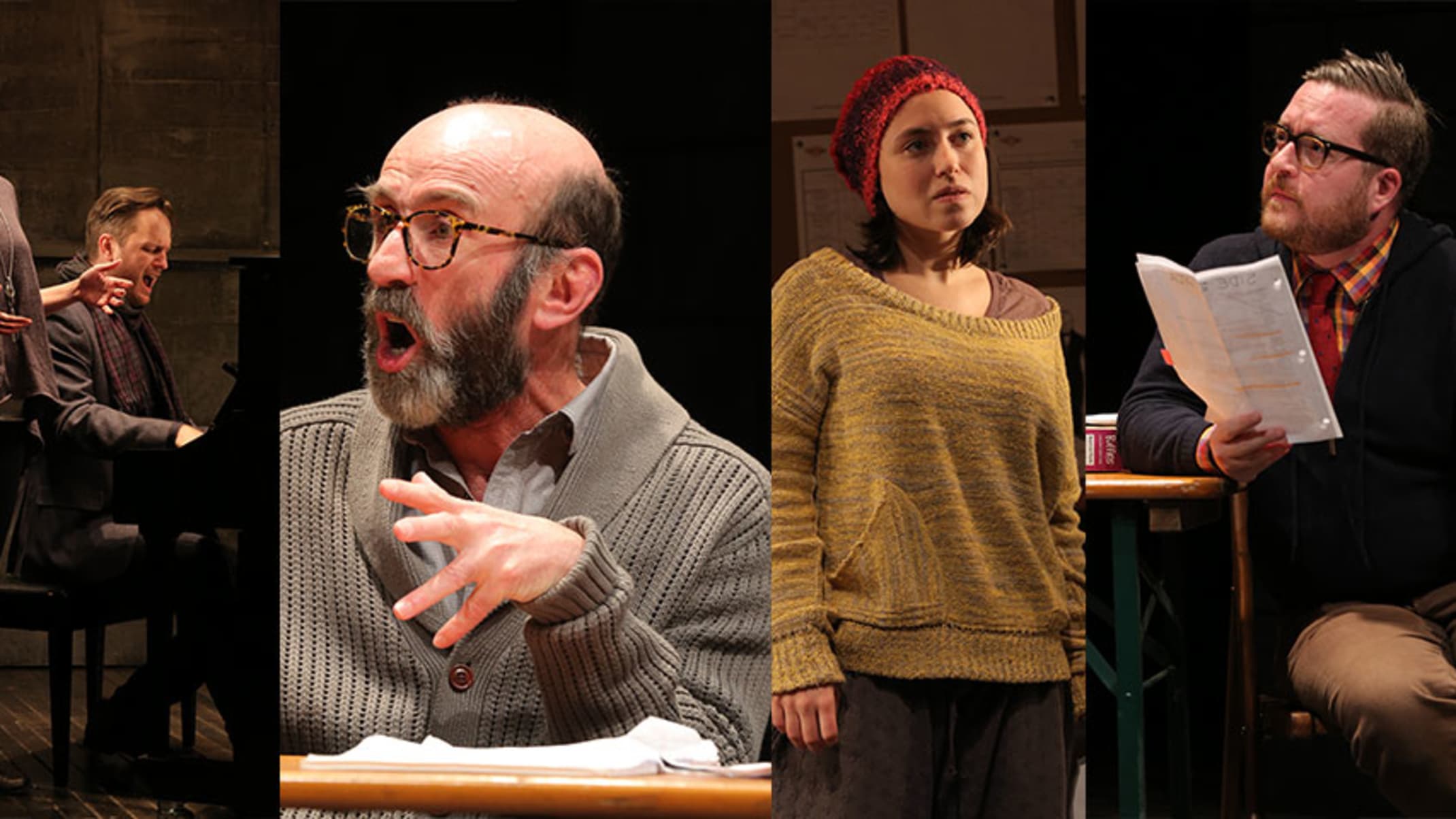 Clea Alsip, Todd Almond, Patrick Kerr, Emma Galvin, and Michael Cyril Creighton