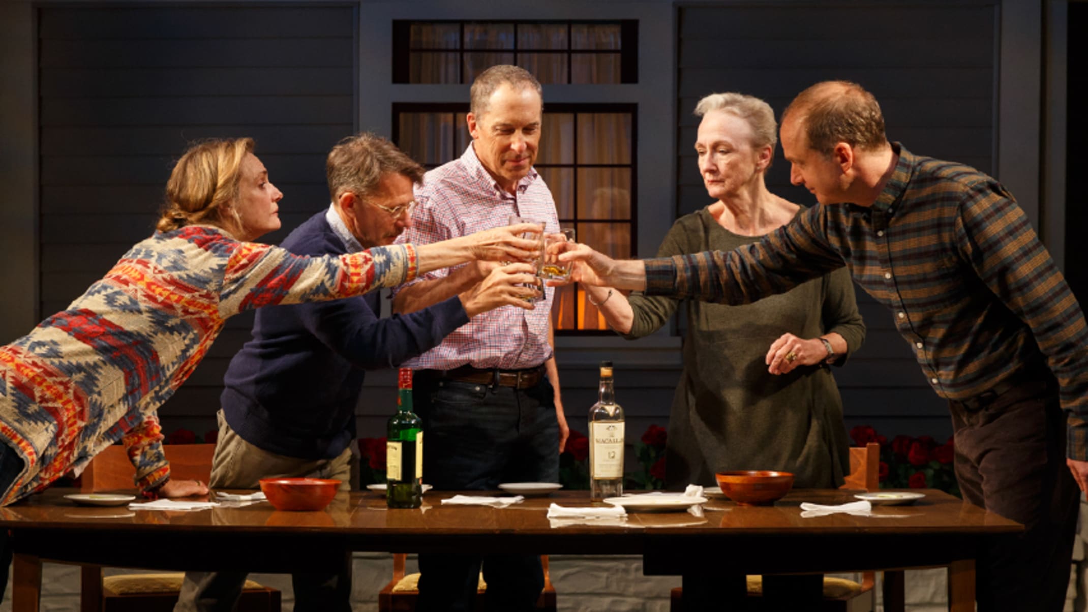 Lisa Emery, Keith Reddin, David Chandler, Kathleen Chalfant, and Daniel Jenkins