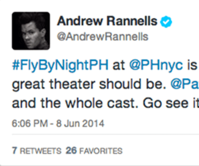 Twitter is raving about Fly By Night!