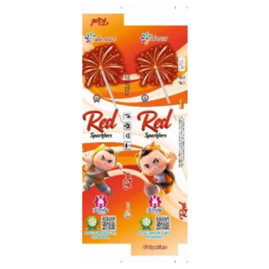 12cm Red Sparklers