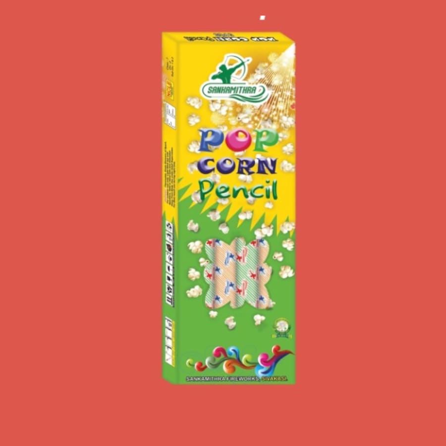 Popcorn Pencil (5 Pcs)