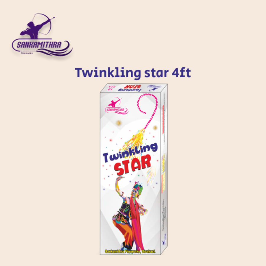 4' Twinkling star