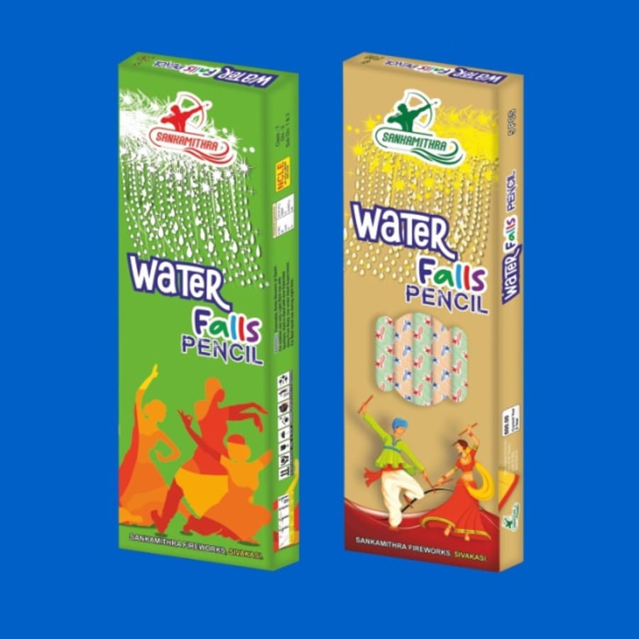 Water Falls Pencil (5 Pcs)