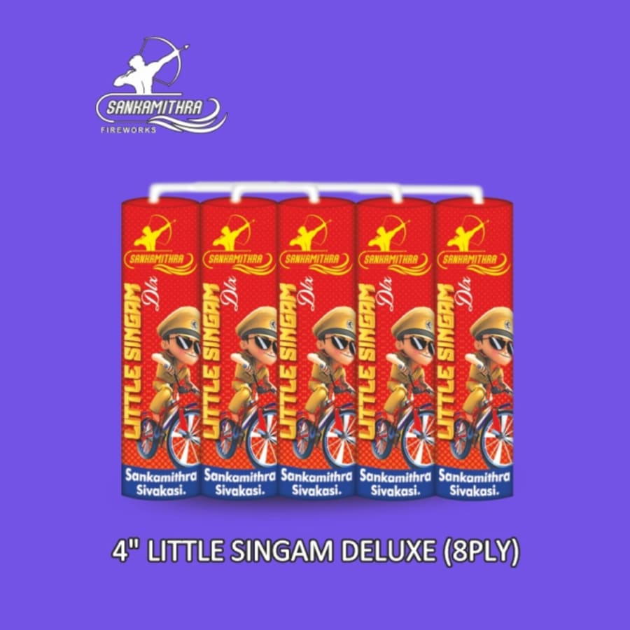 4" Little Singam deluxe (8 Ply)