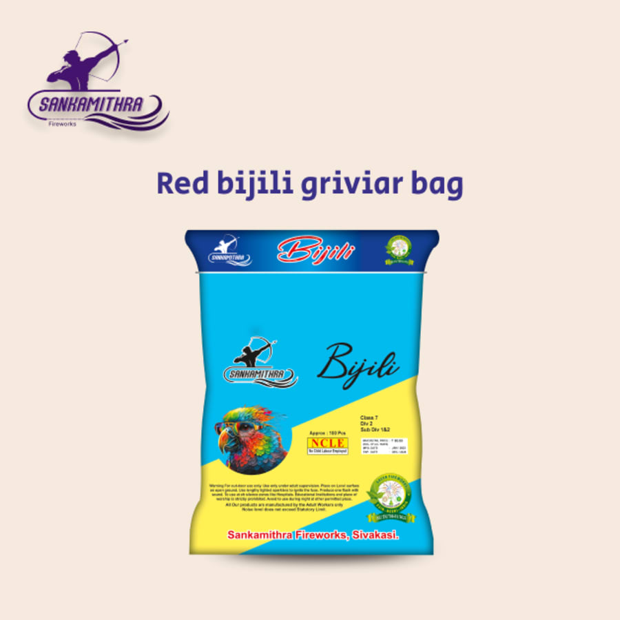 Red Bijili Bag (50 pcs)