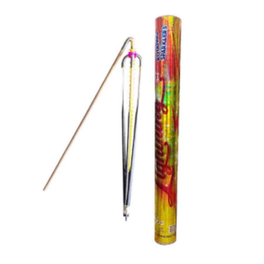 Rotating Sparklers