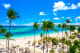 Punta Cana Aerial view of beach on Bavaro, Punta Cana