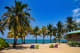 Hopkins Chairs on beach, Hopkins, Belize
