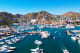 Los Cabos View of boats in Marina Cabo San Lucas, Mexico