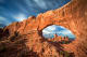 Arches & Canyonlands National Parks Turret Arch from the North Window, Arches National Park