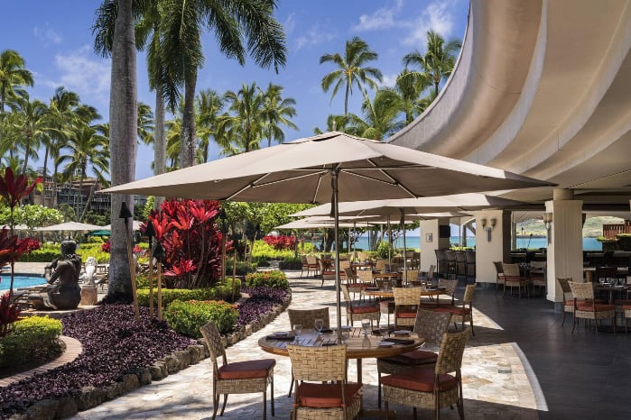 Dining at Kauai Marriott Resort