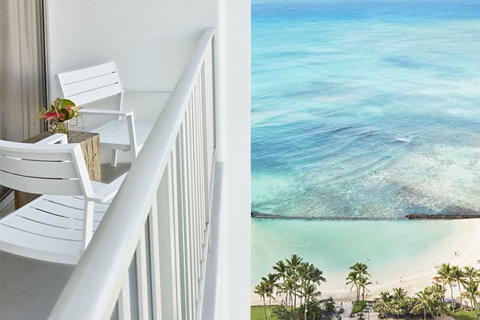 Alohilani Resort Waikiki Beach view