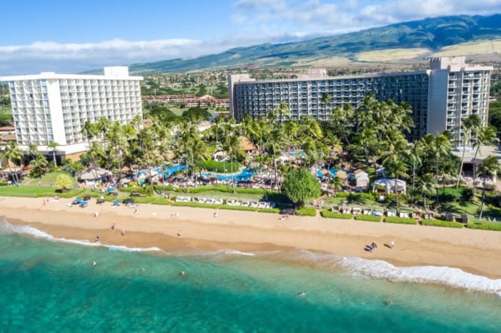 The Westin Maui Resort & Spa, Ka’anapali aerial view