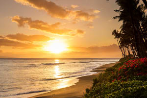 Sunset at Kaanapali, Maui