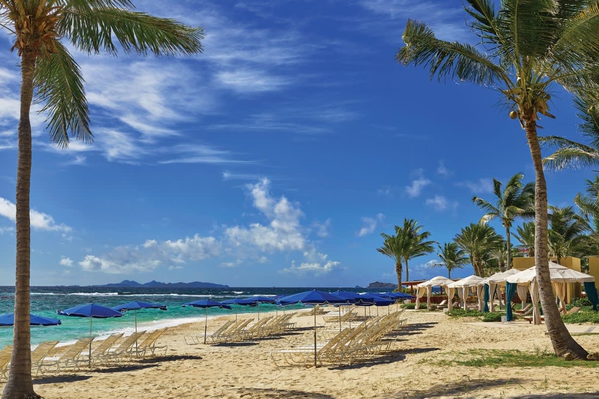 St Maarten Caribbean beach resort