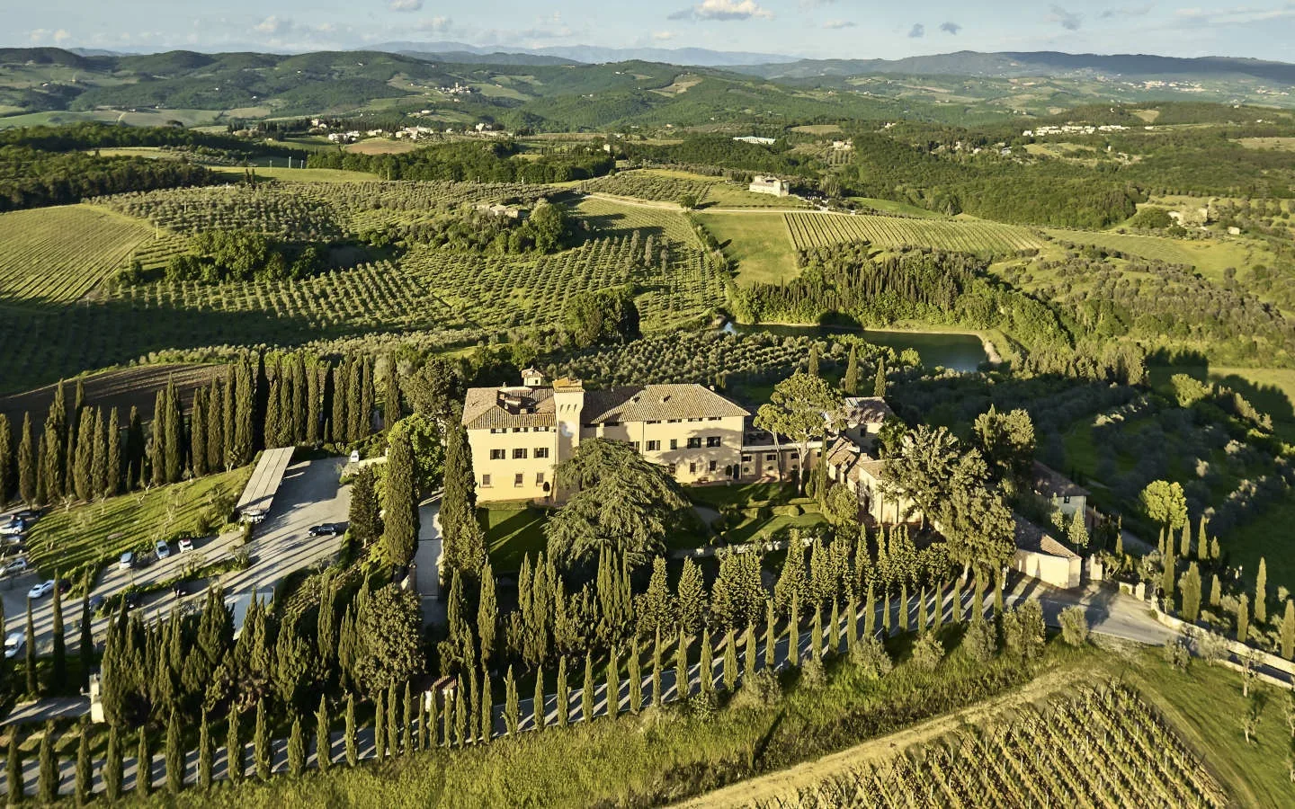 Castello di Casole, A Belmond Hotel, Tuscany - Casole d'Elsa - Book a  MICHELIN Guide Hotel, image size:1440x900