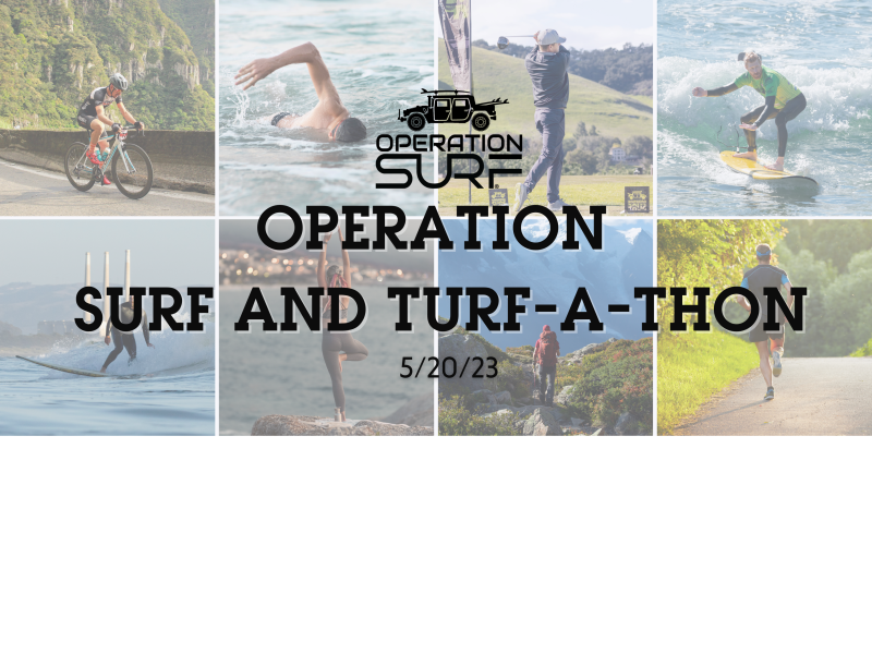 Support Operation Surf & TurfAThon PledgeIt for Charities