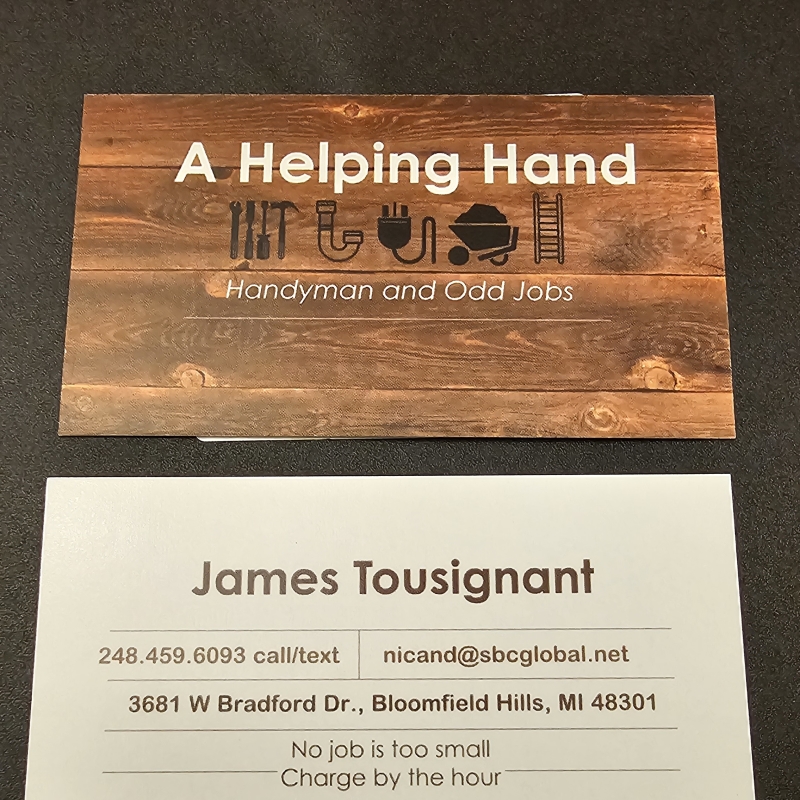 A Helping Hand Handyman Services LLC