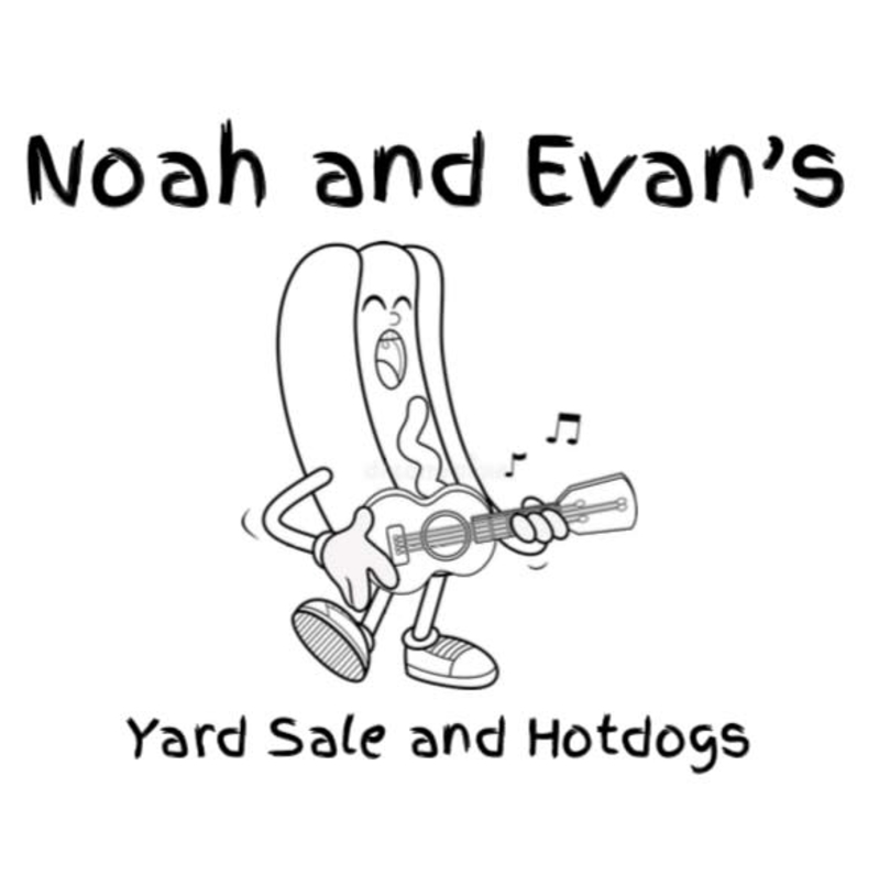 Noah and Evan’s Yard Sale and Hotdogs