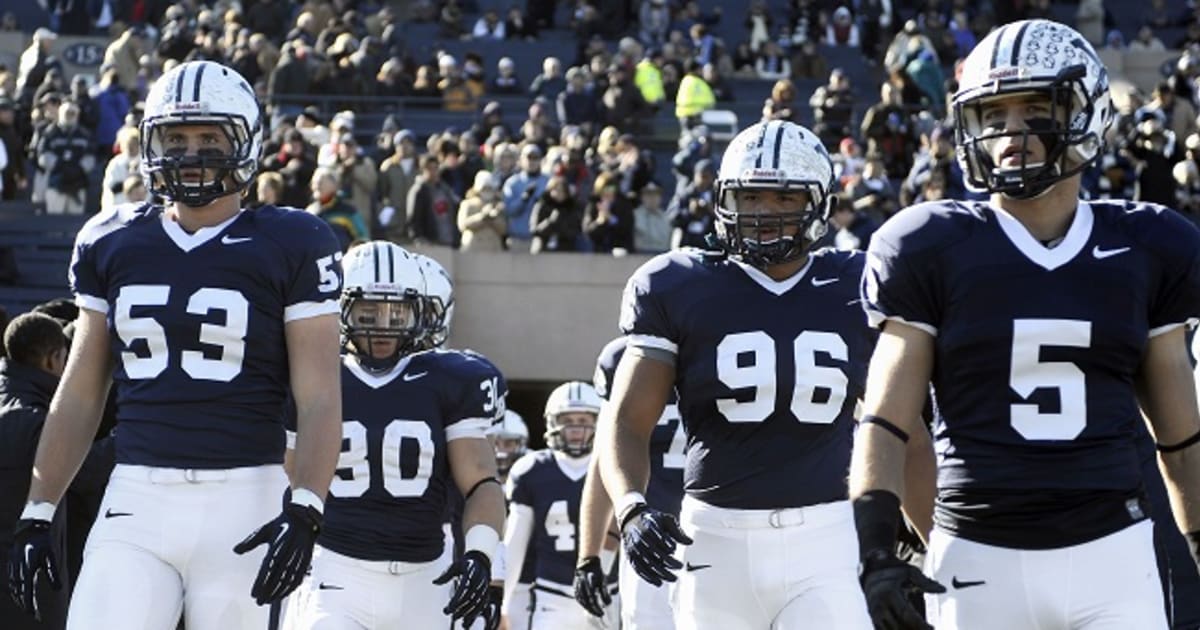 Yale University Football Get In The Game. Save a Life Team Challenge