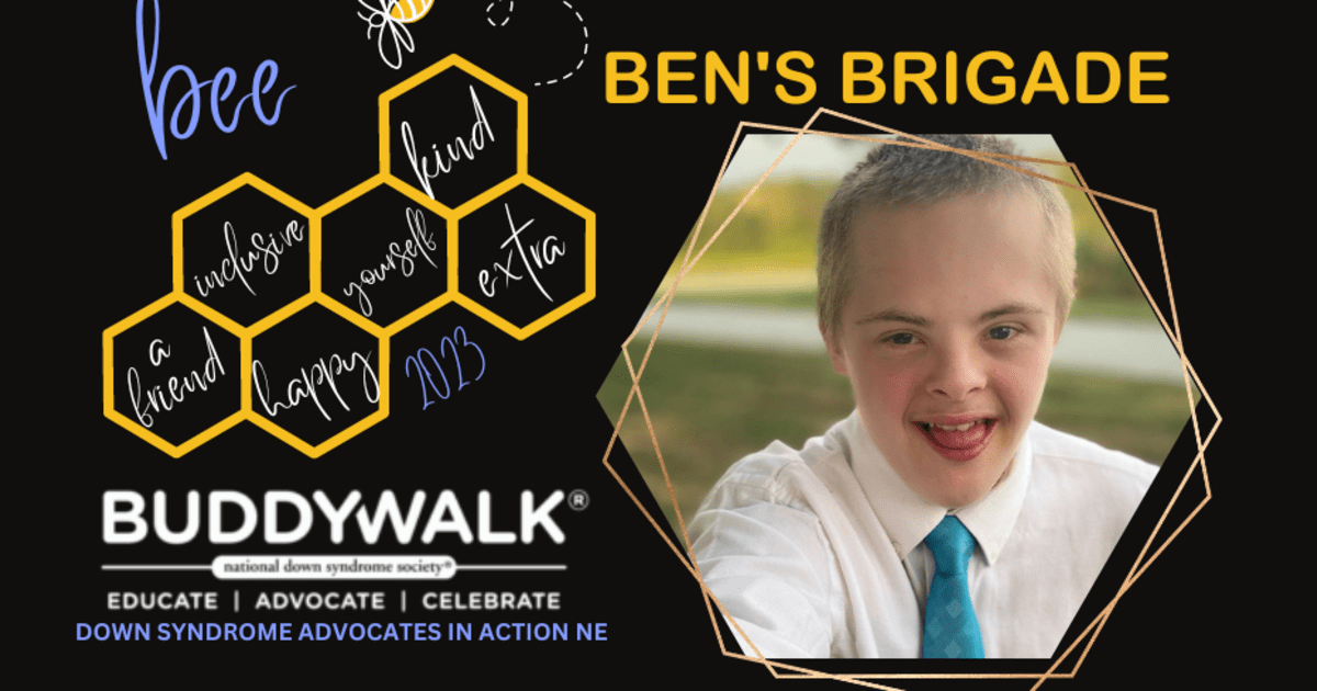 Support Ben's Brigade - Lincoln Buddy Walk 2023 | PledgeIt for Charities