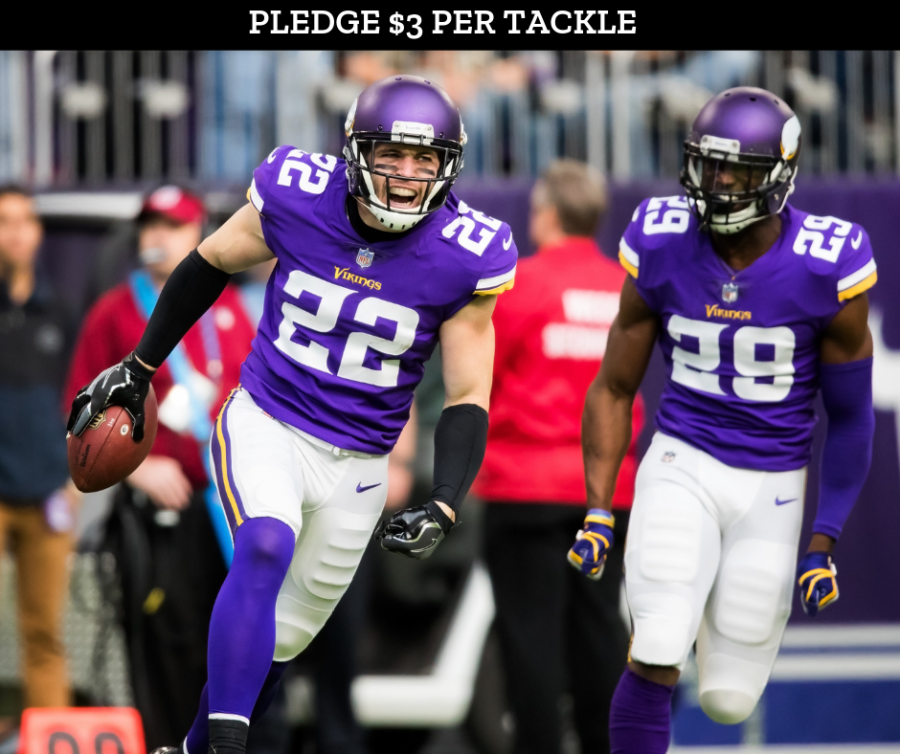 Harrison Smith Racks Up Tackles, Funds for Big Brothers Big Sisters