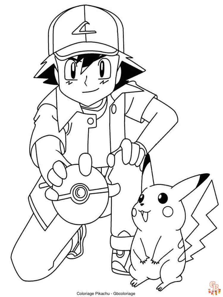 Coloriage pokemon pour enfant