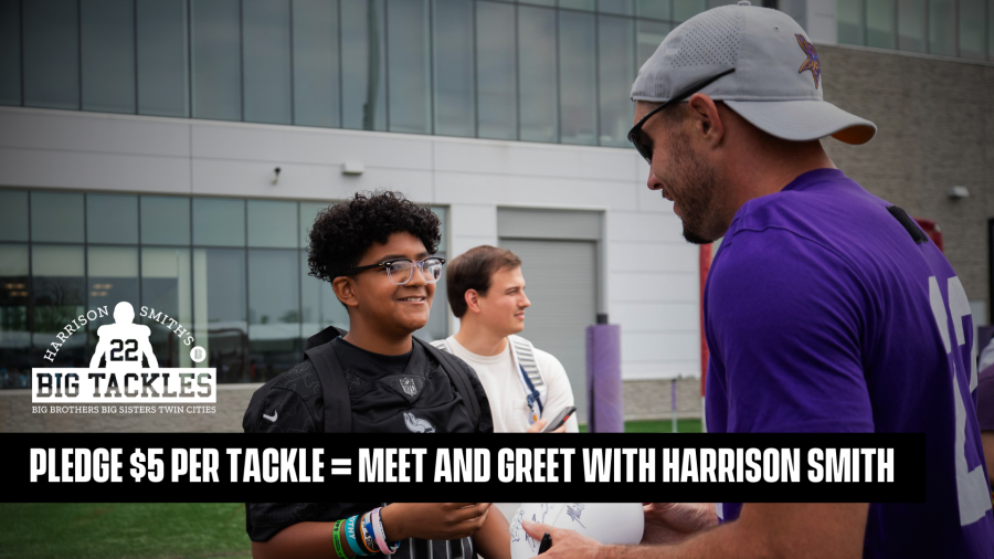 Harrison Smith's Impact on Youth Evidenced at Big Brothers, Big Sisters  Event