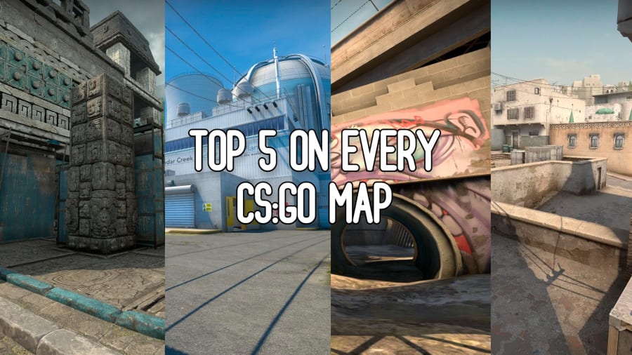 What is the most popular map in CSGO? March 2022