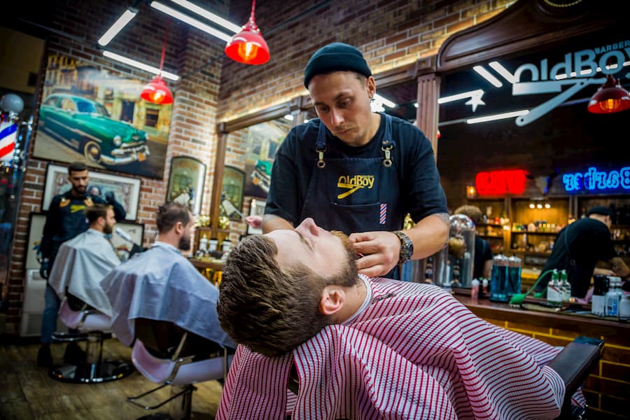 Meeting with Denis Gubarenko, President of the Federation of Barbers of Kyrgyzstan