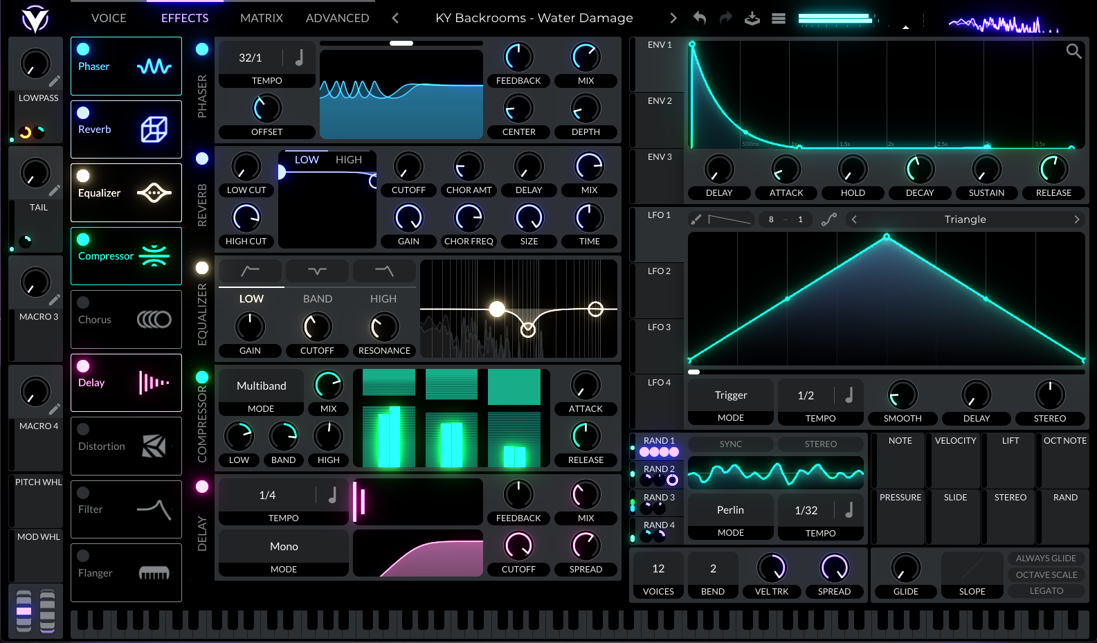 A screenshot of this preset’s configuration