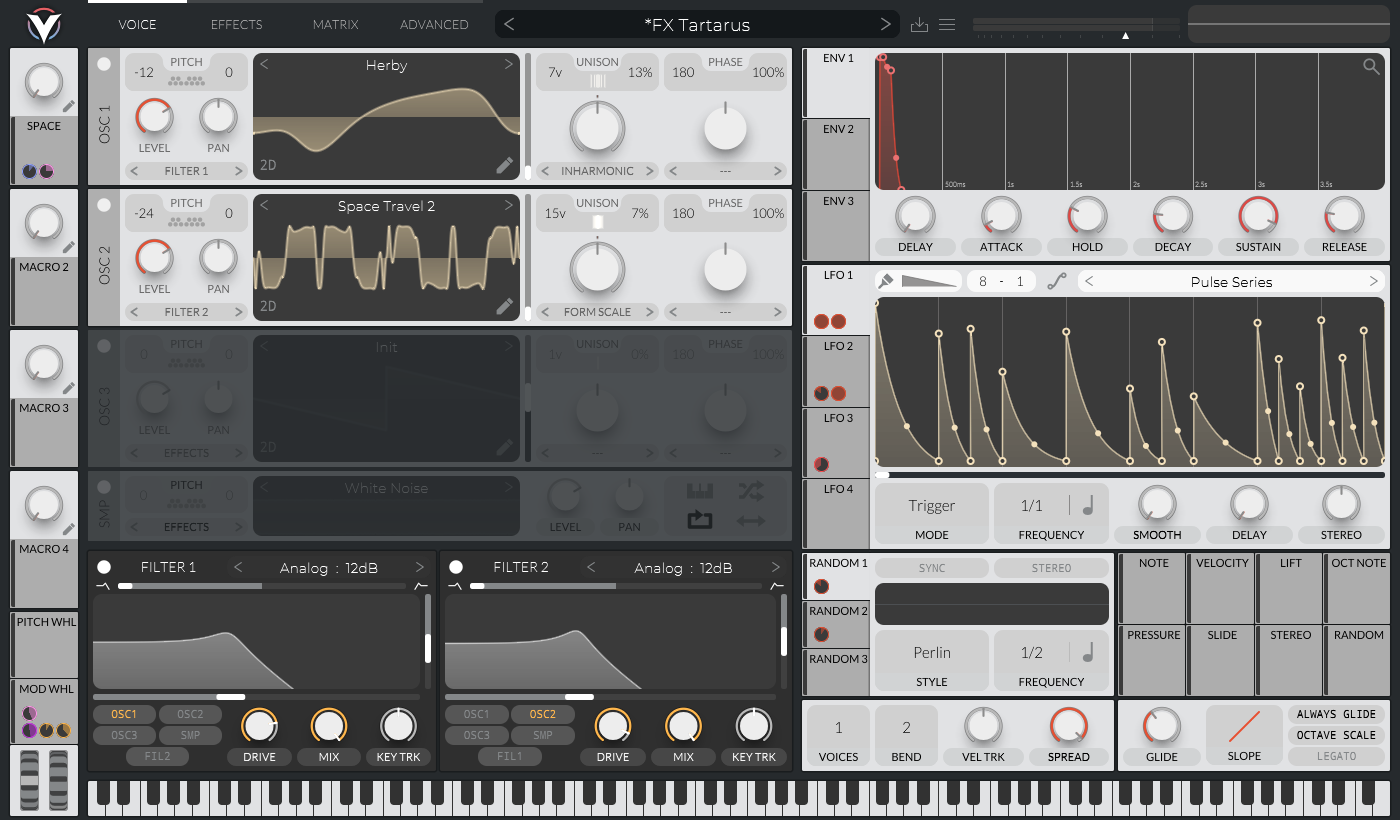 A screenshot of this preset’s configuration