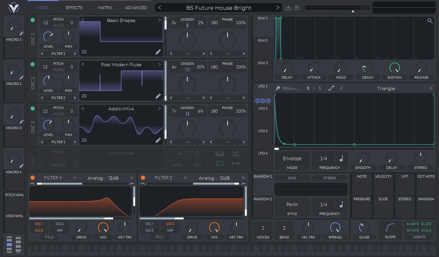 A screenshot of this preset’s configuration