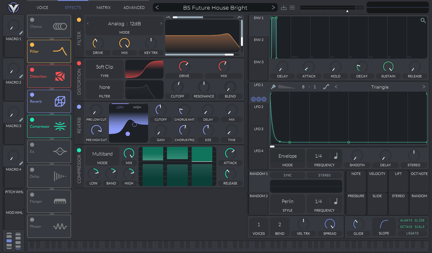 A screenshot of this preset’s configuration