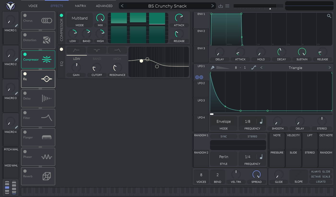 A screenshot of this preset’s configuration
