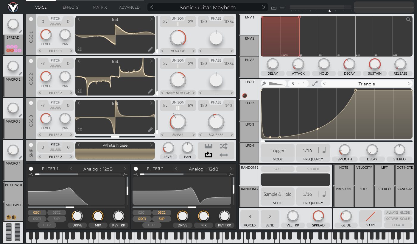 A screenshot of this preset’s configuration